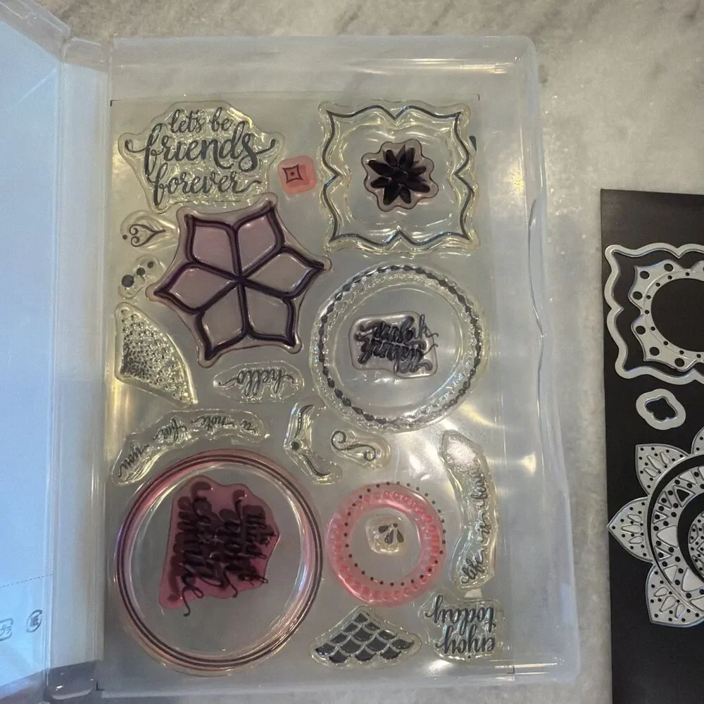 Stampin Up EASTERN BEAUTY Stamp 143675 EASTERN MEDALLIONS THINLITS DIES 143725